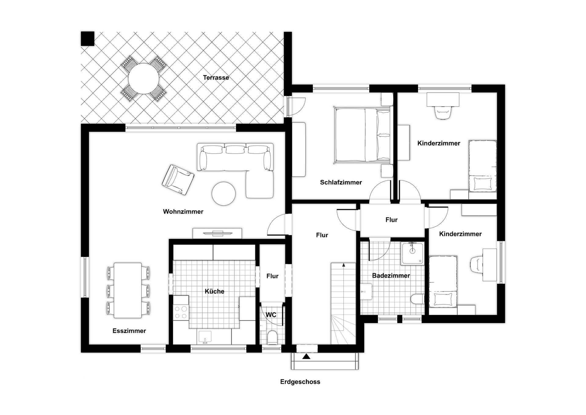 Grundriss Erdgeschoss